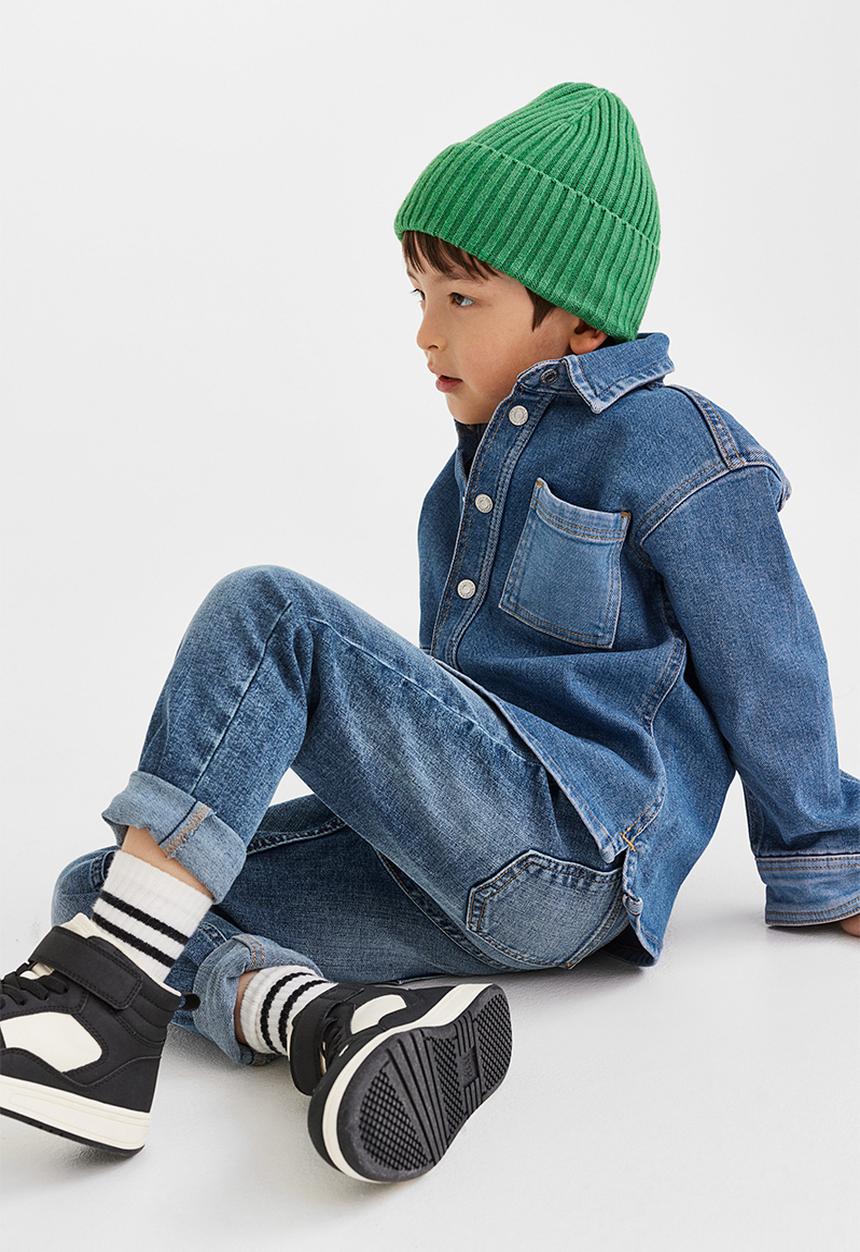 H&M - Superstretch slim fit jeans - dark denim blue