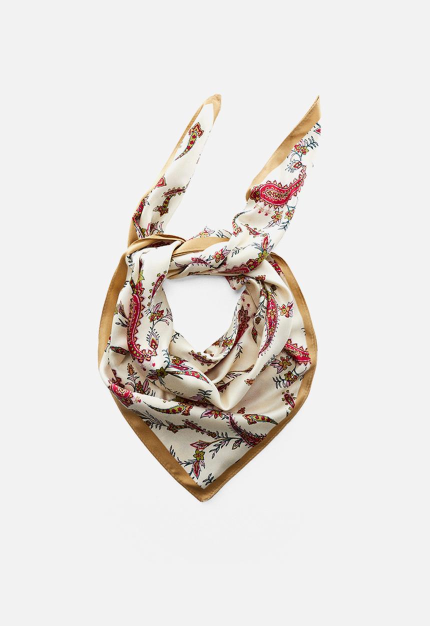 MANGO - Neck scarf naiara - neutral