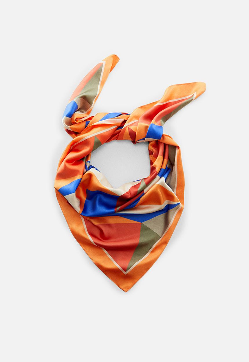 MANGO - Neck scarf micaela - orange
