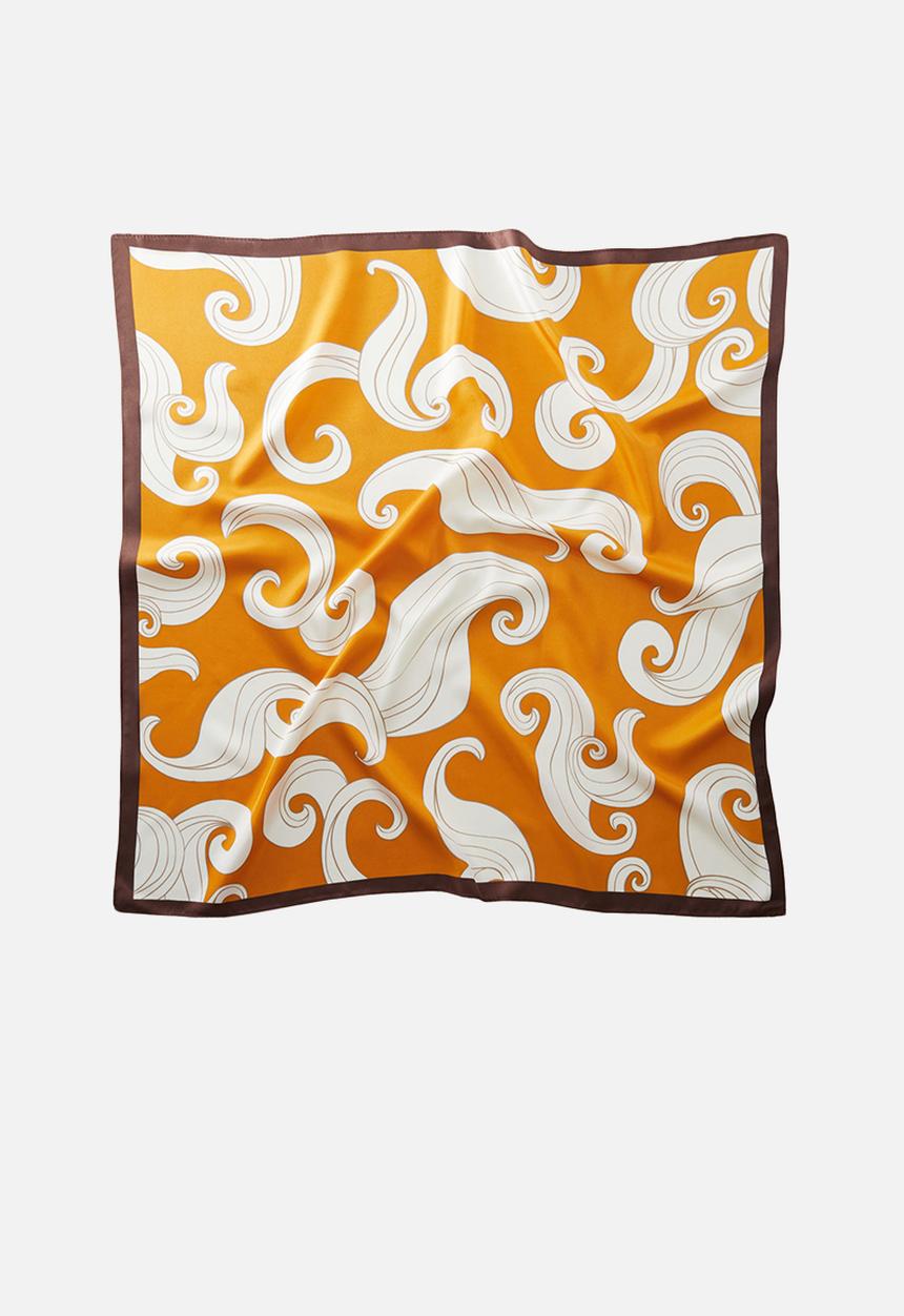 MANGO - Neck scarf felix - mustard