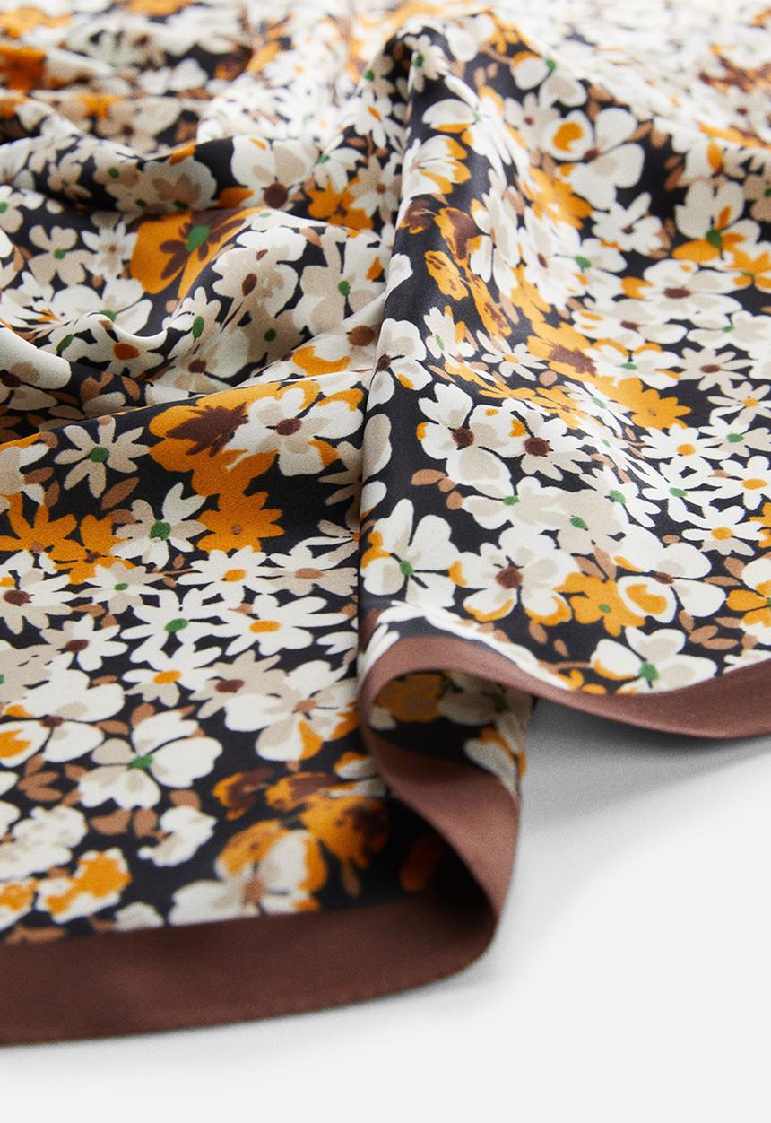 MANGO - Neck scarf flora - multi