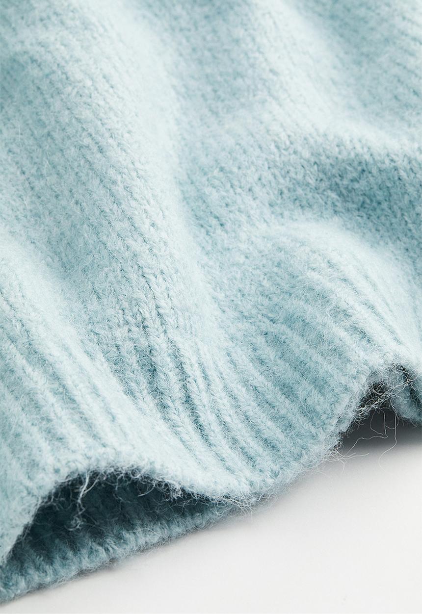 H&M - Oversized jumper - light turquoise