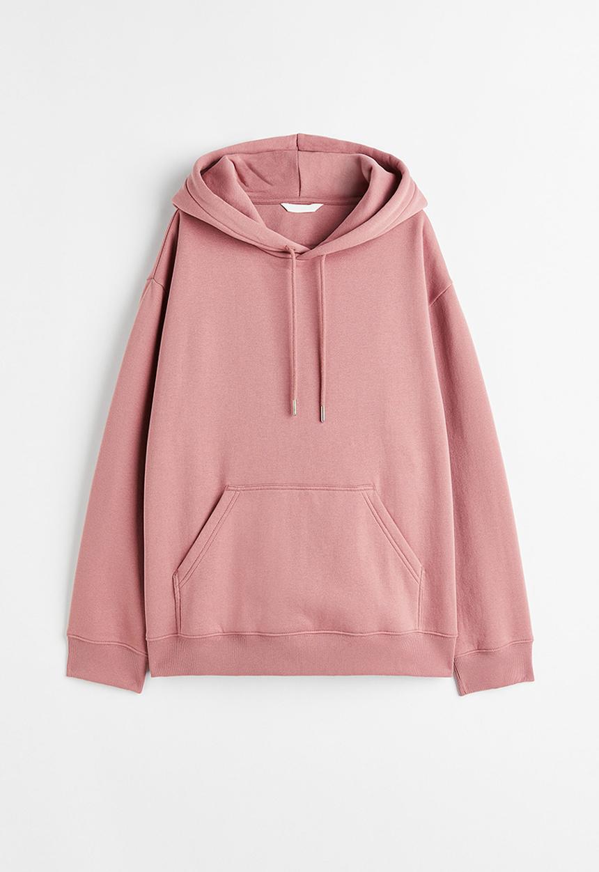 H&M - Hooded top - old rose 