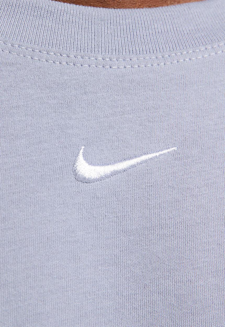 Nike - W nsw essntl tee bf lbr - indigo haze/white