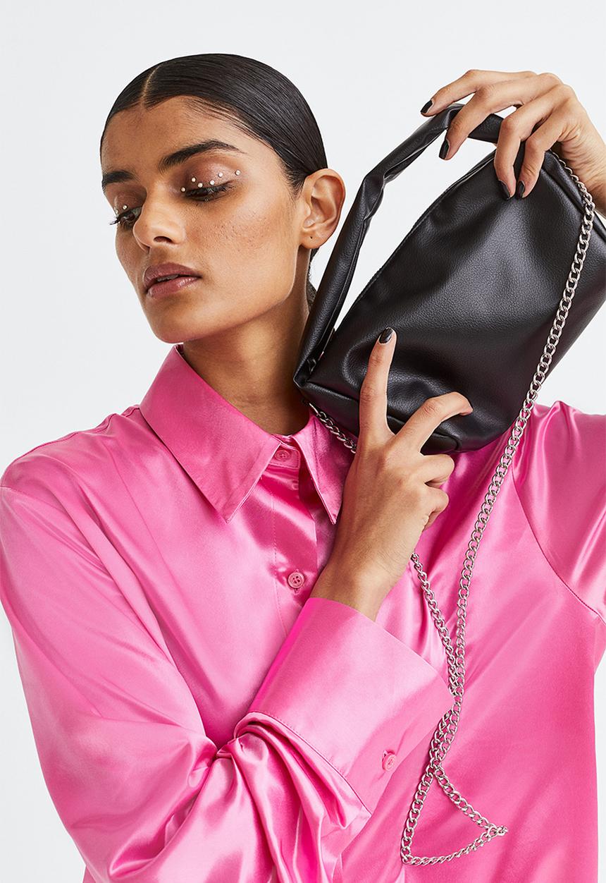 H&M - Small shoulder bag - black 
