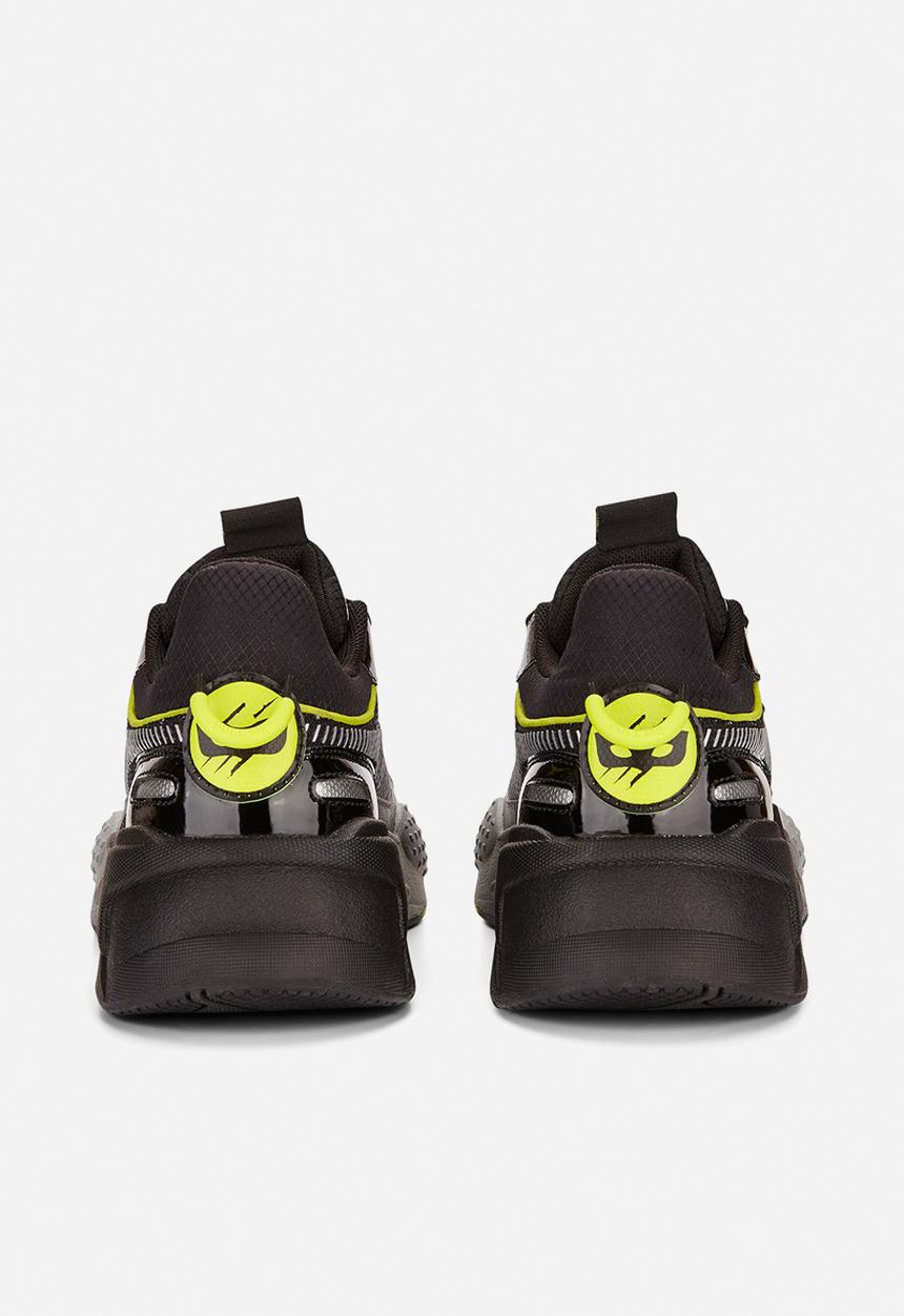 PUMA - Rs-x miraculous cn jr - puma black-feather gray-lime smash