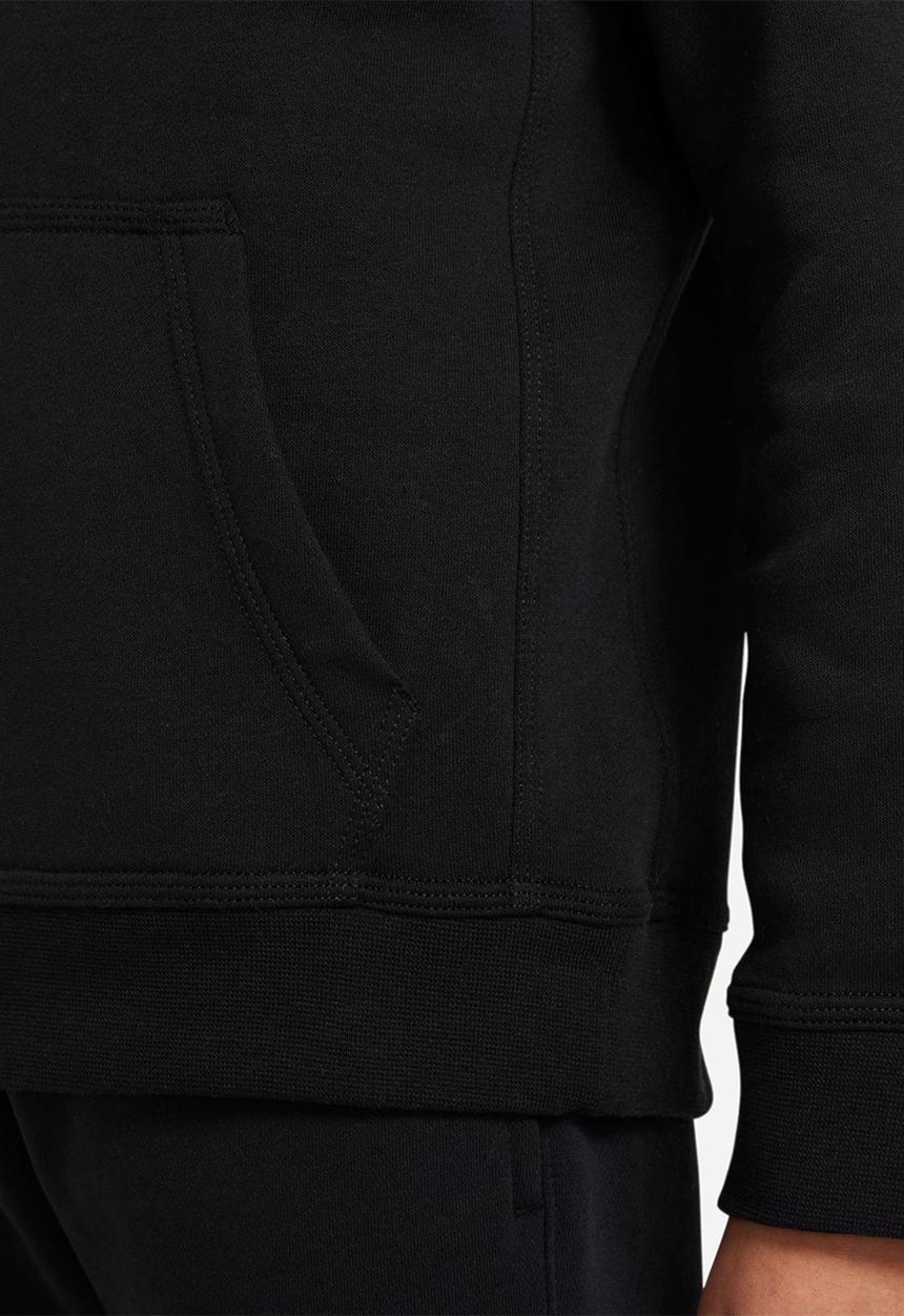 Nike - B nsw hoodie po club - black/white