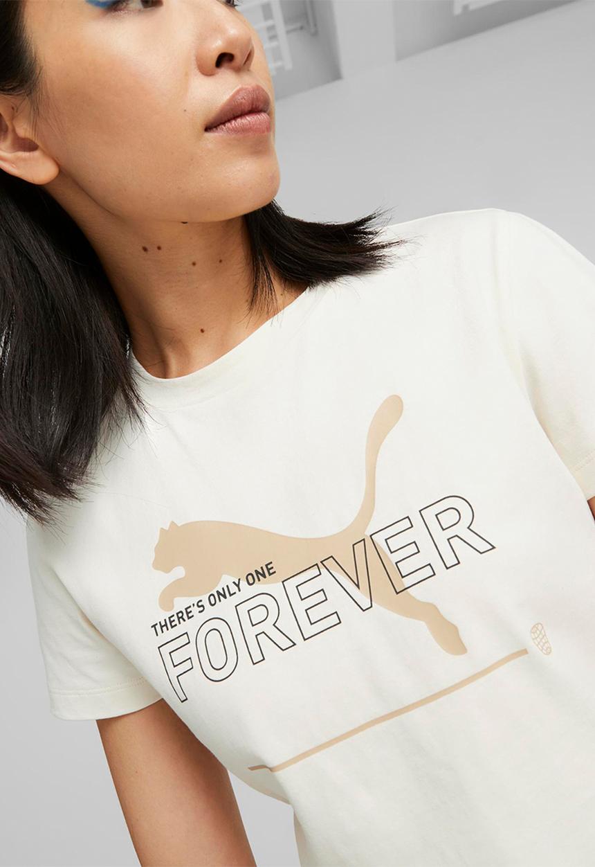 PUMA - Ess better tee - cream