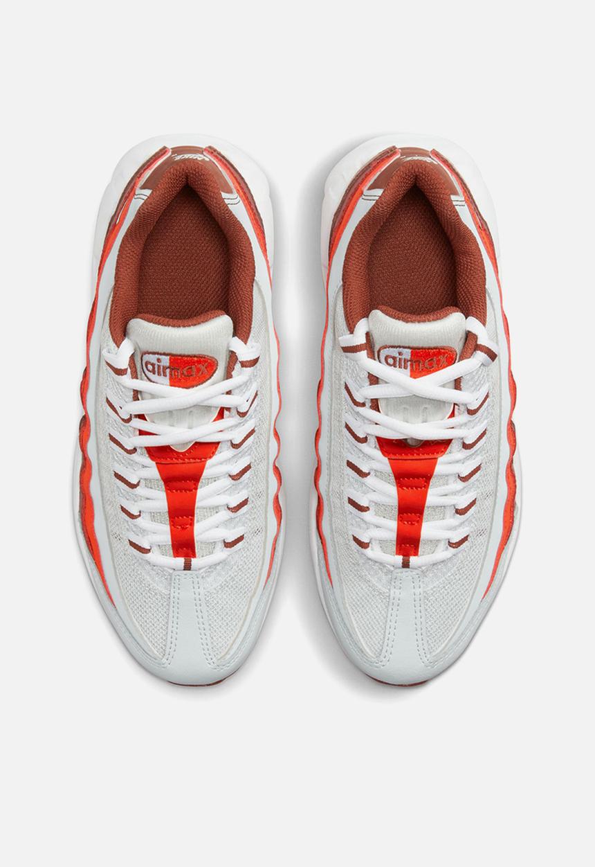 Nike - Nike air max 95 recraft - photon dust/white-dark pony-picante red