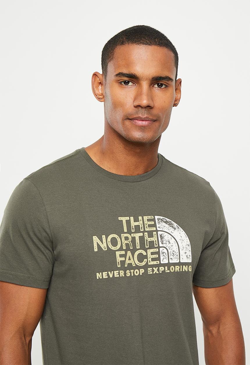 The North Face - Short sleeve - new taupe green-gravel (iwf)