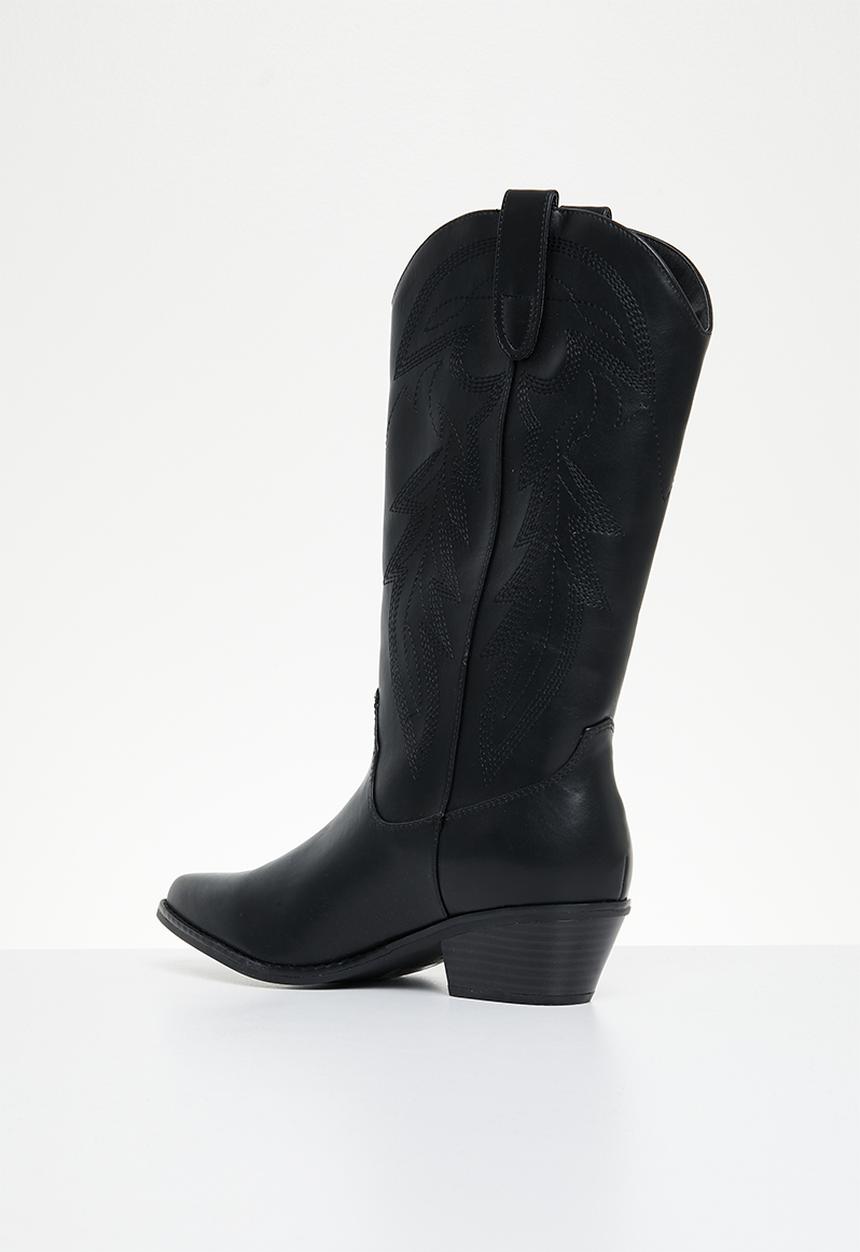 Madden Girl - Redford cowboy boot - black 