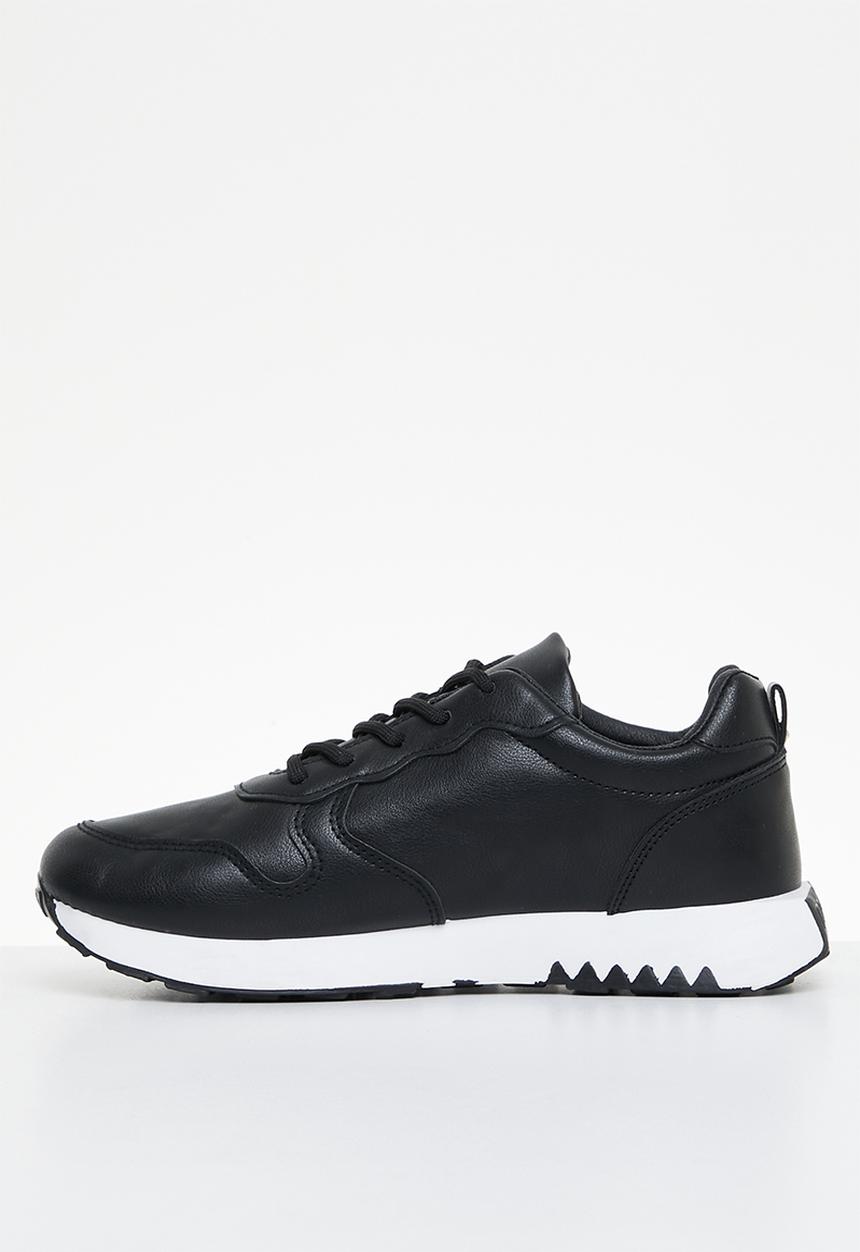 Jada - Pearl detail sneaker - black