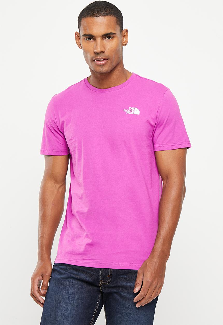 The North Face - Short sleeve redbox tee  - eu - purple cactus flower (lv1)