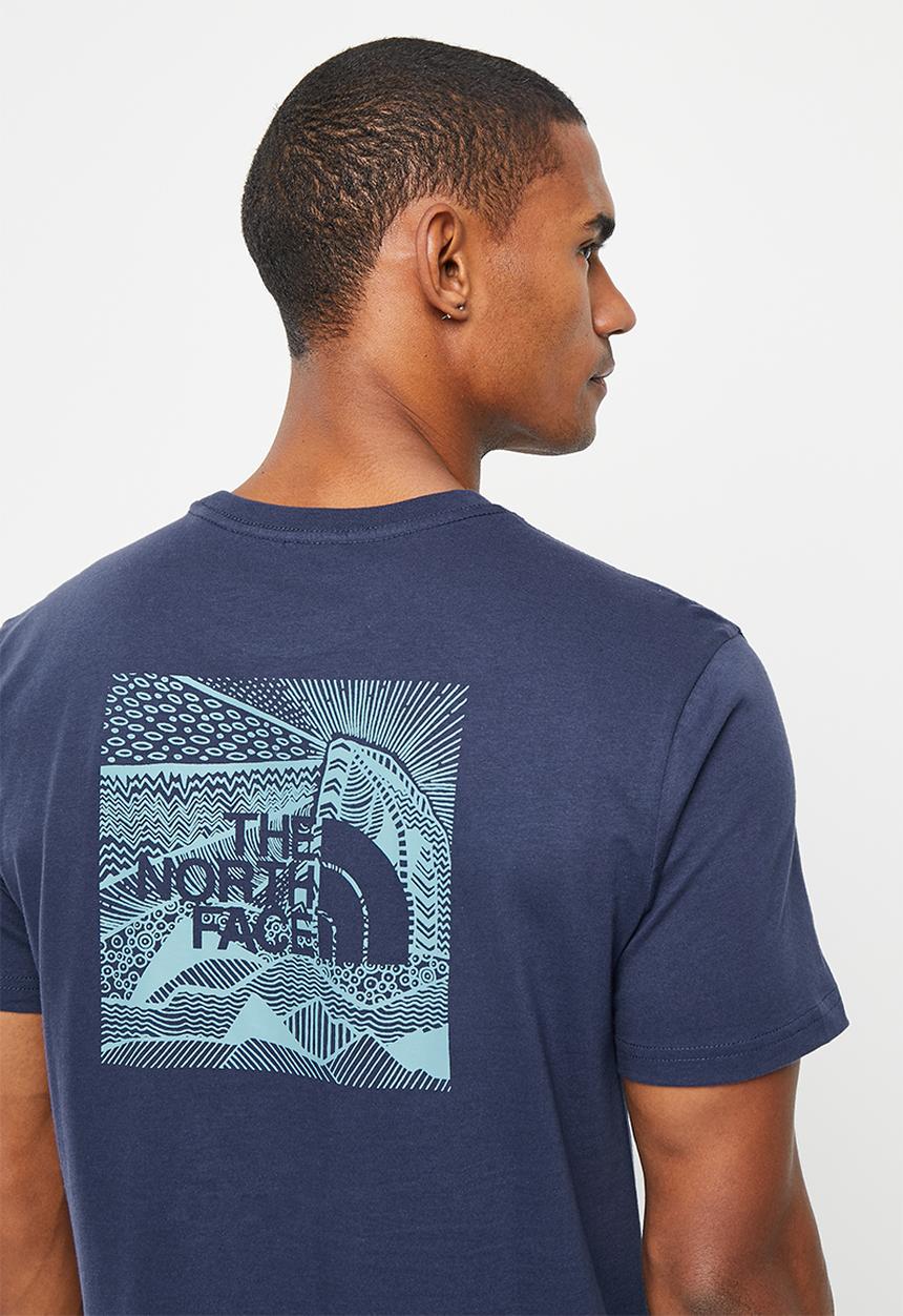 The North Face - Short sleeve redbox celebration tee - summit navy-reef waters 