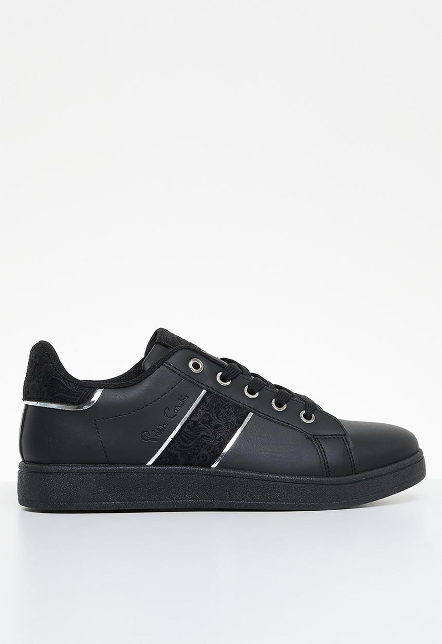 Pierre Cardin - Retro 6 sneaker - black silver