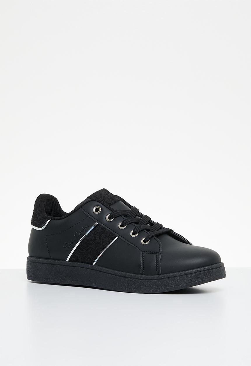 Pierre Cardin - Retro 6 sneaker - black silver