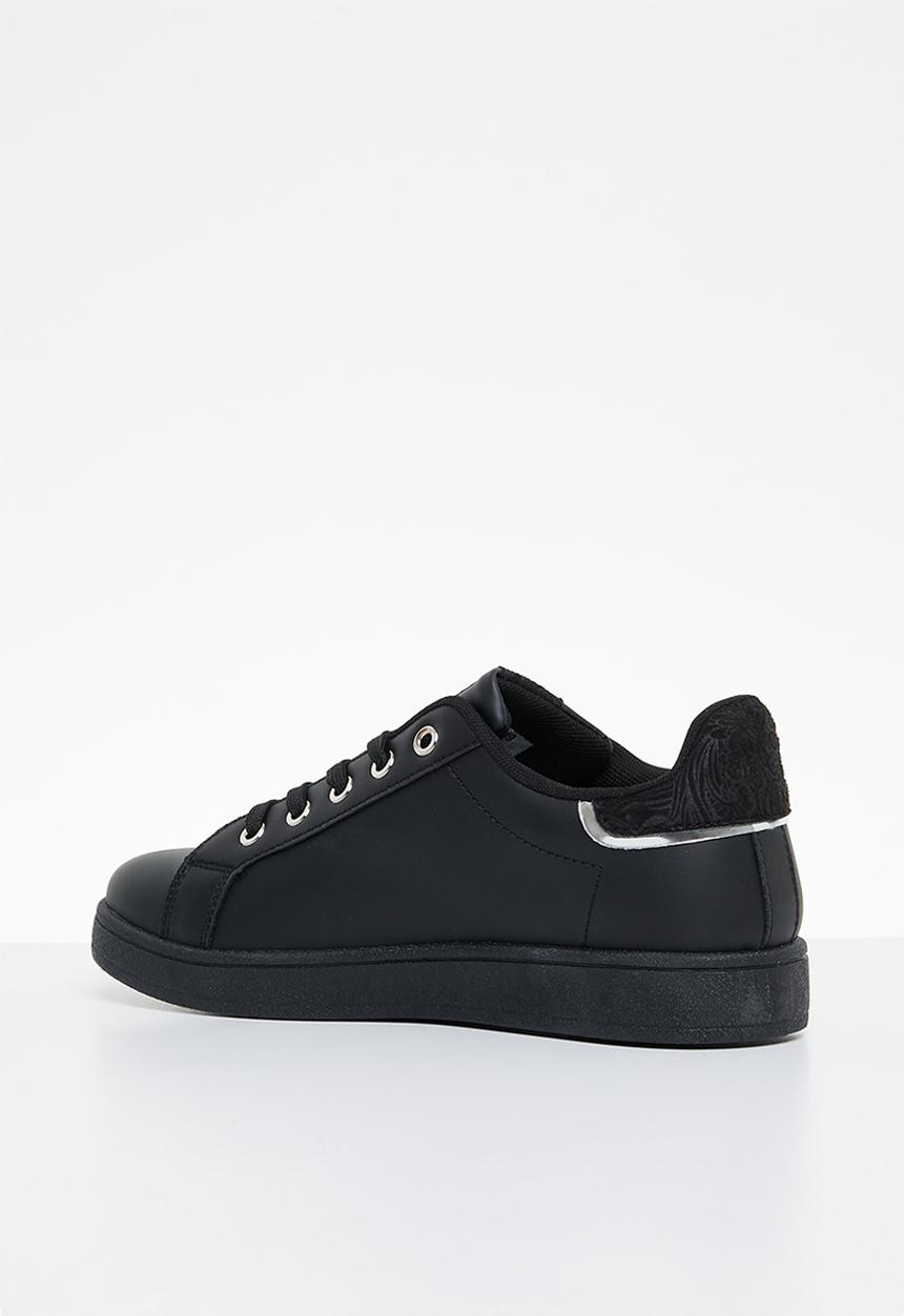 Pierre Cardin - Retro 6 sneaker - black silver