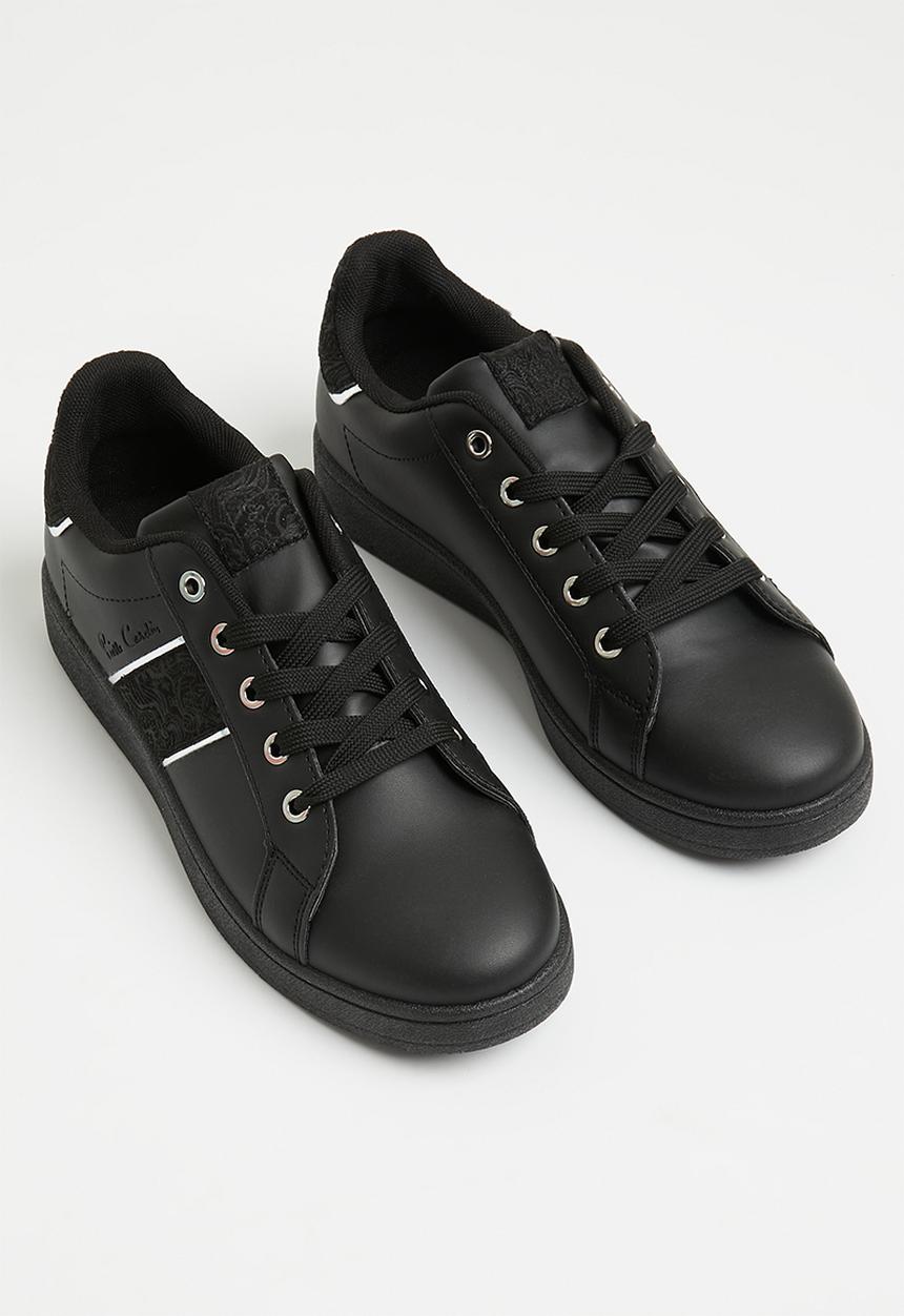 Pierre Cardin - Retro 6 sneaker - black silver