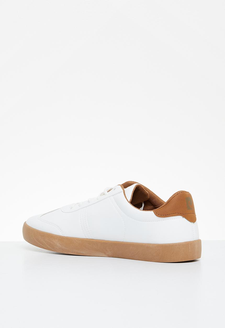 Pierre Cardin - Reed sneaker - white tan