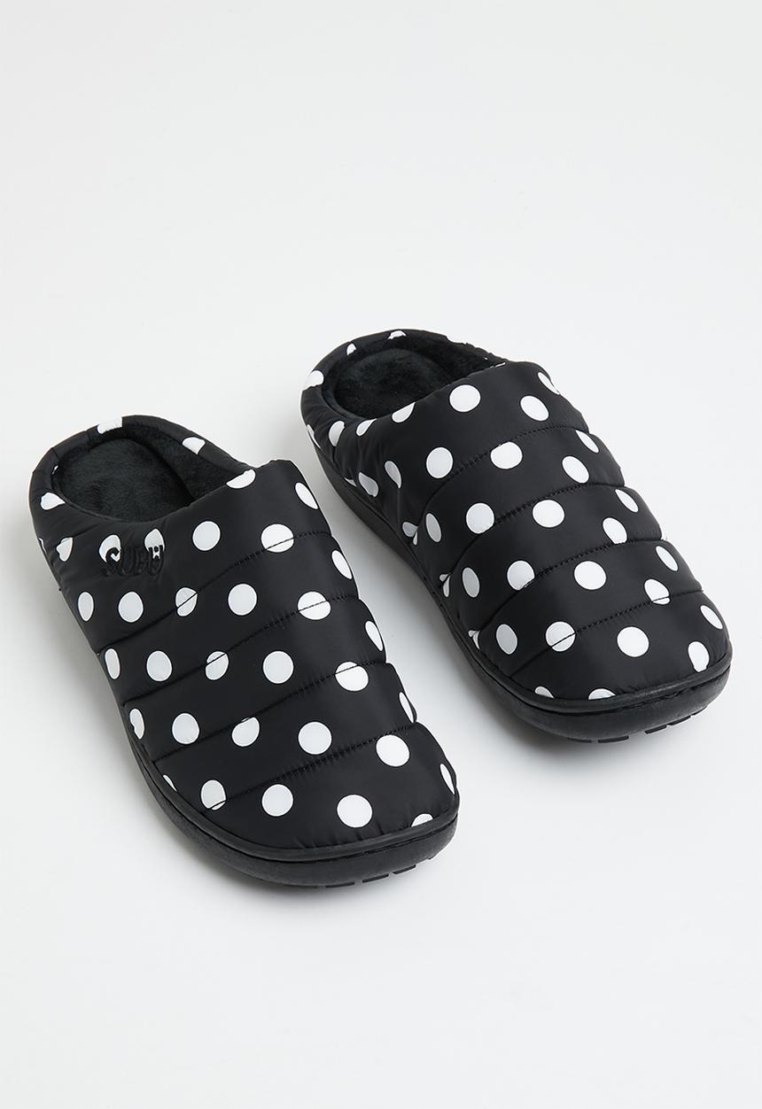 SUBU® TOKYO - Subu permanent slipper - black & white