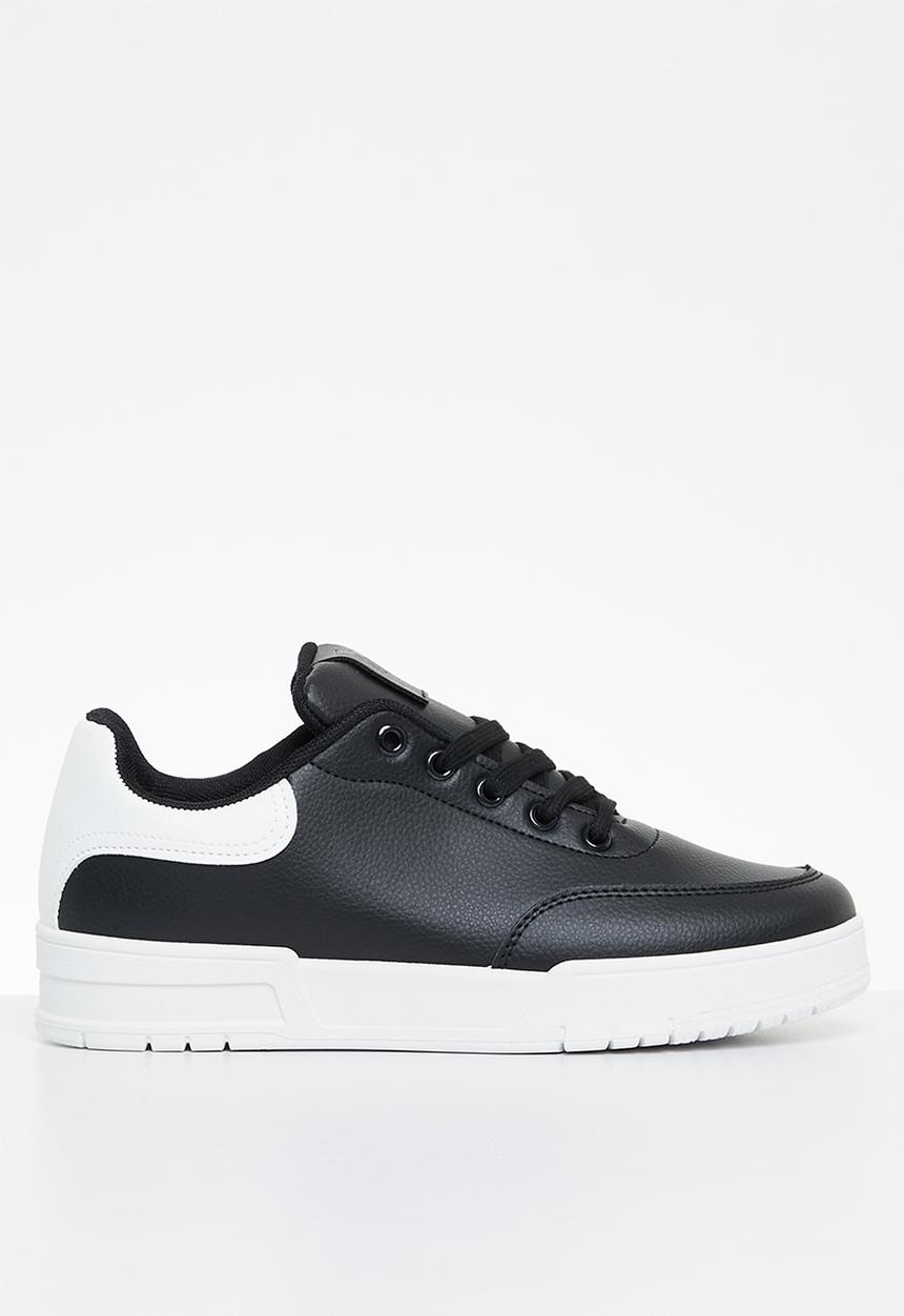 Tom Tom - Low cut casual sneaker - black/white