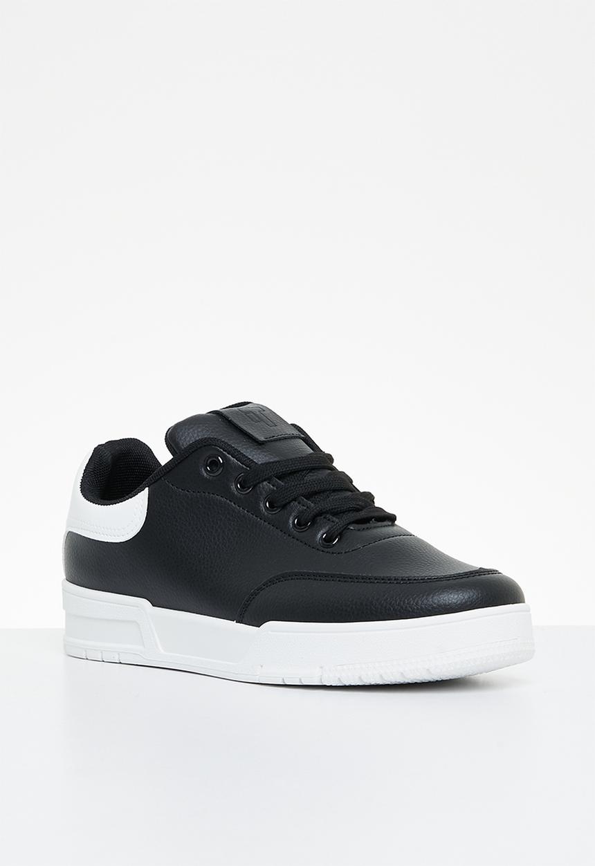 Tom Tom - Low cut casual sneaker - black/white