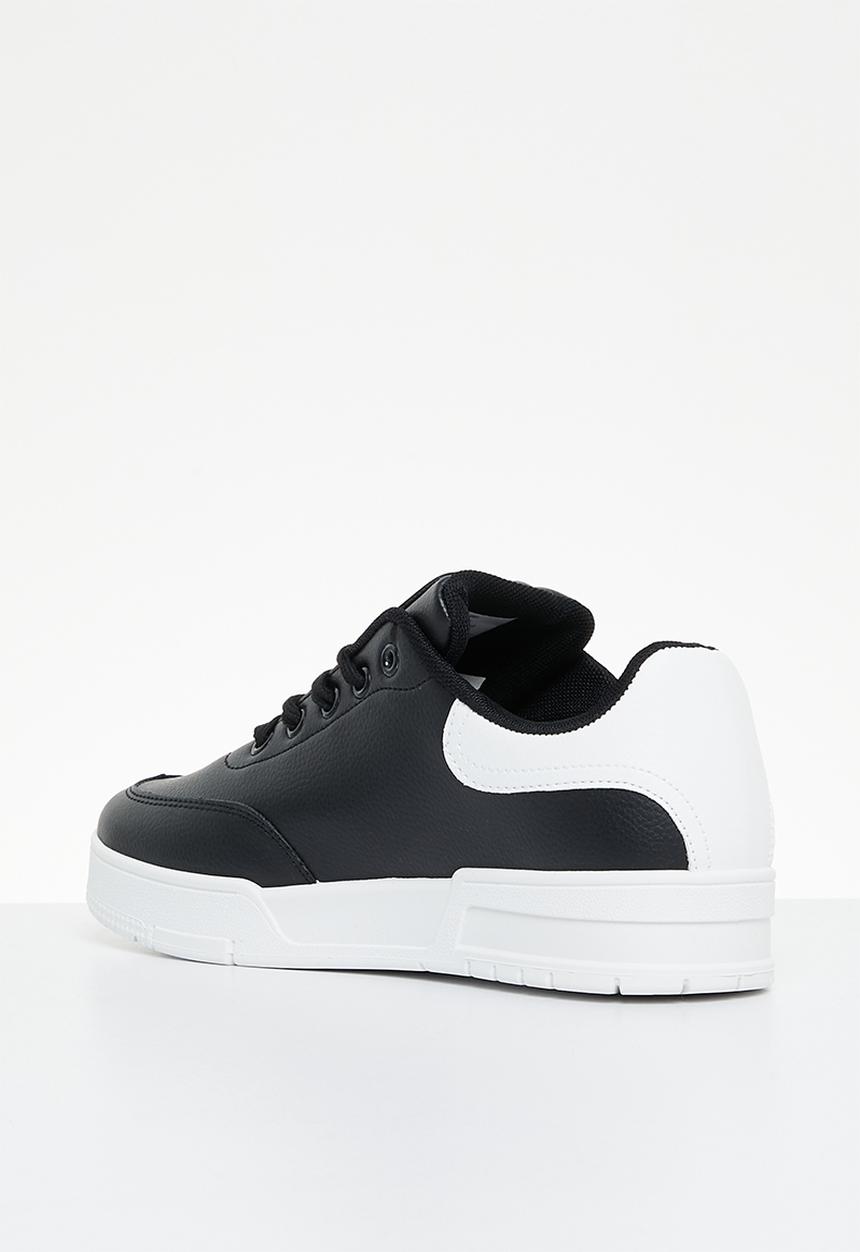 Tom Tom - Low cut casual sneaker - black/white