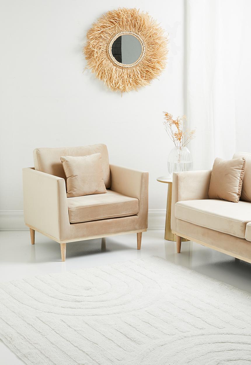 Sixth Floor - Kallie armchair - natural