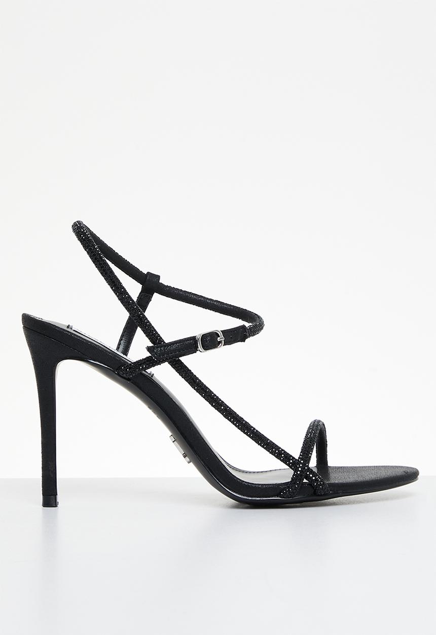 Steve Madden - Melania barely there stiletto - black