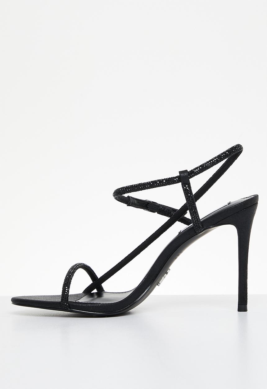 Steve Madden - Melania barely there stiletto - black