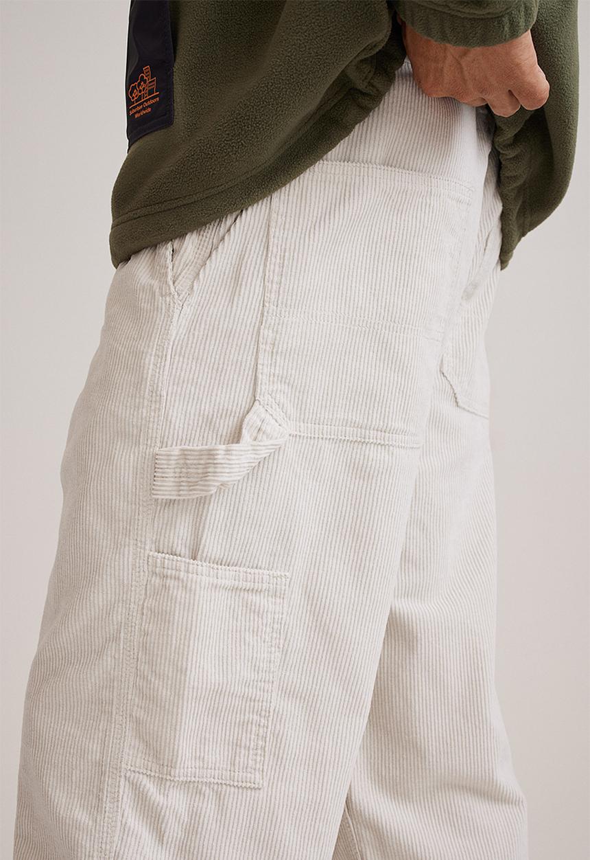 H&M - Relaxed fit corduroy trousers - light beige