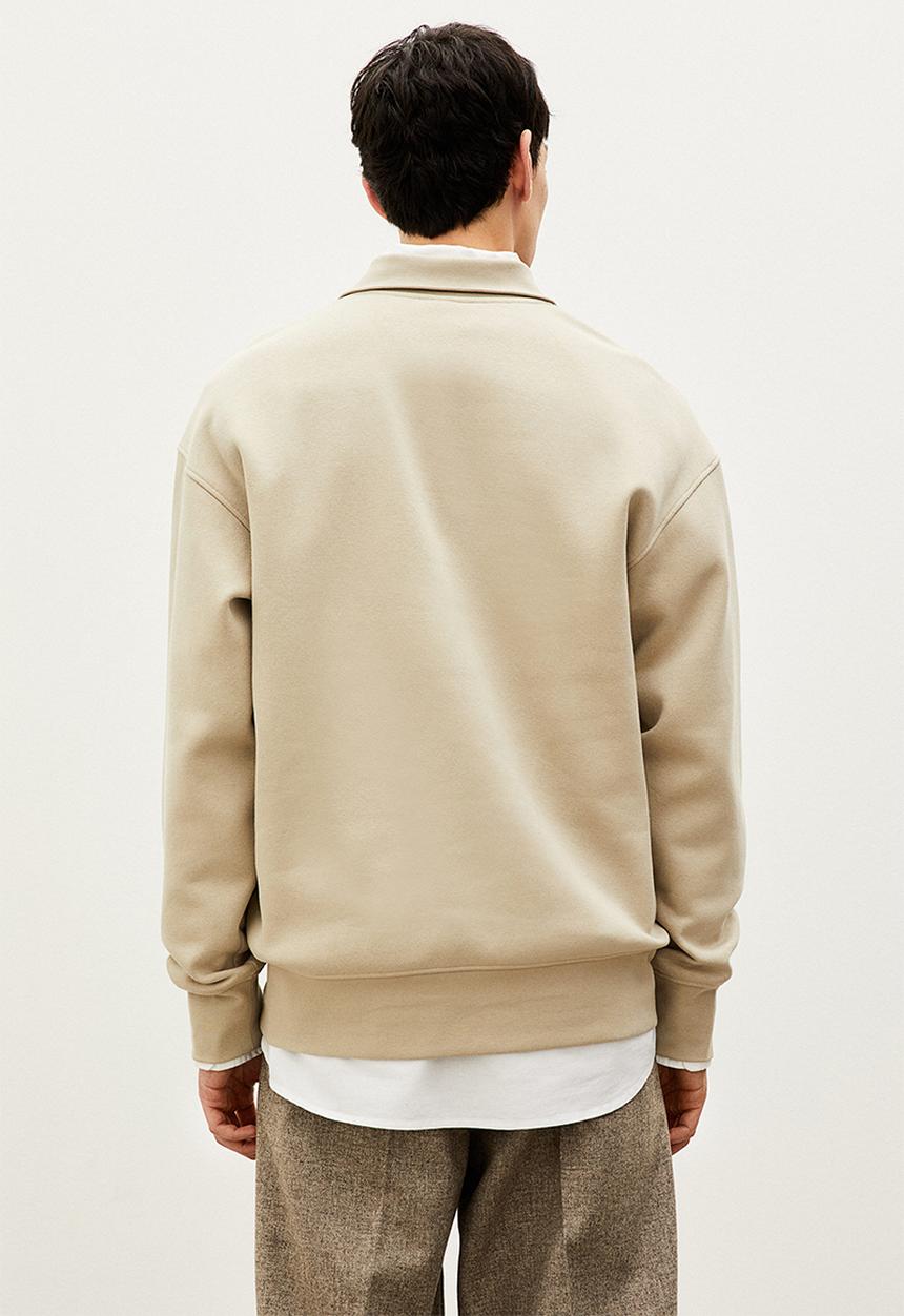 H&M - Relaxed fit polo shirt - light beige