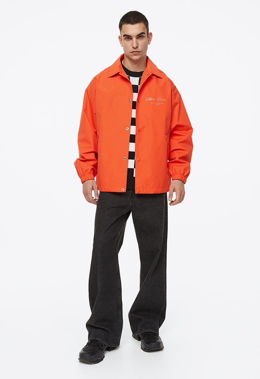 H&M - Water-repellent coach jacket - orange