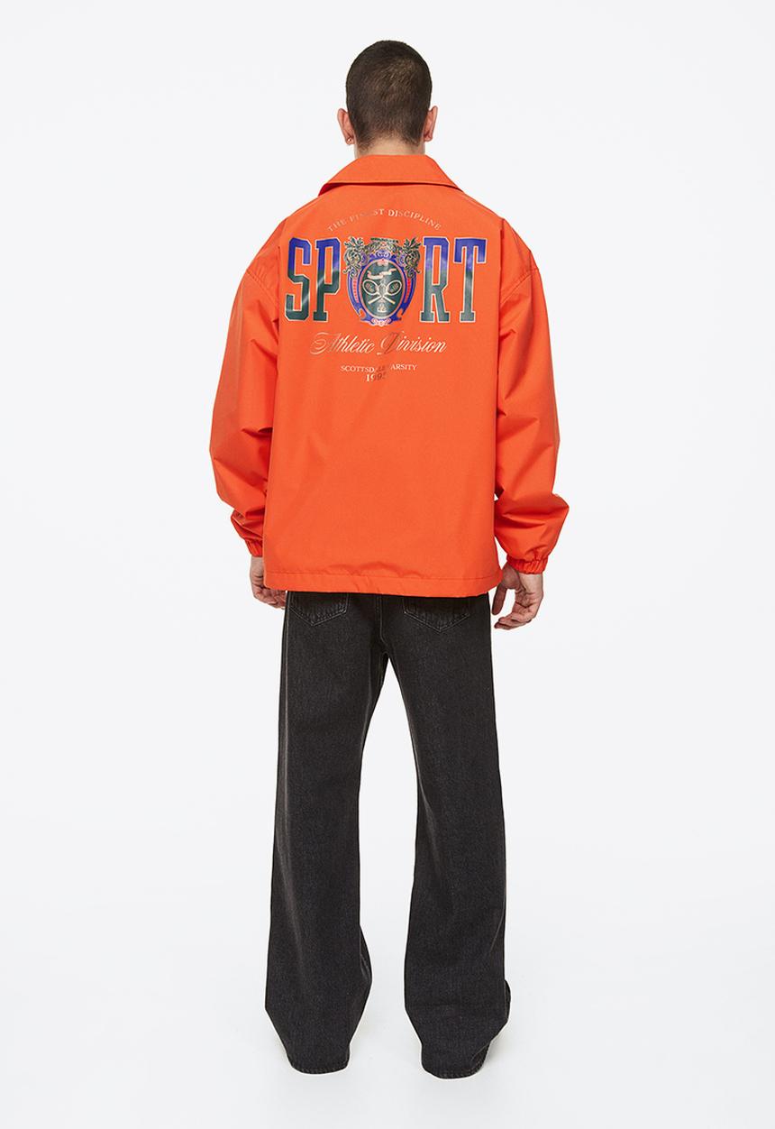 H&M - Water-repellent coach jacket - orange