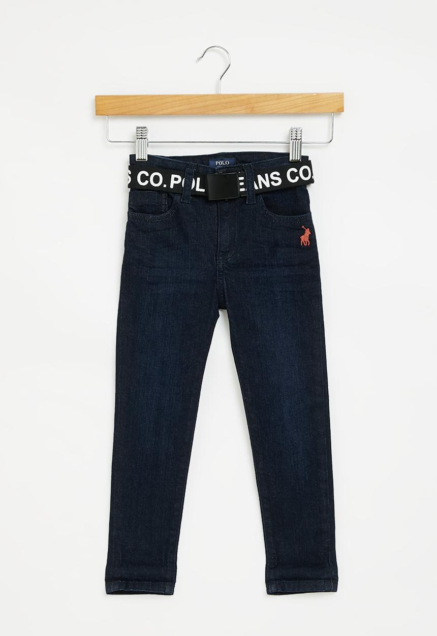 POLO - Boys pjc rowan slim fit jean - dark wash