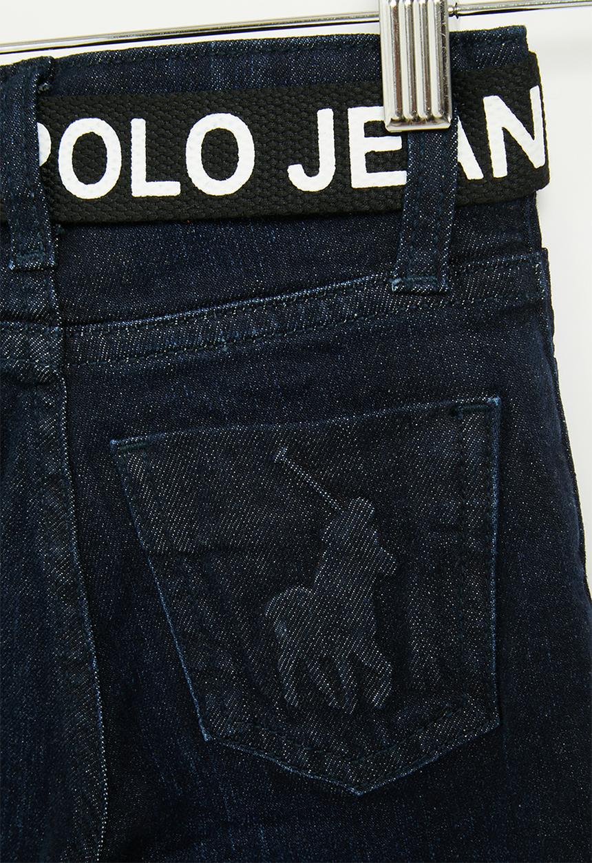 POLO - Boys pjc rowan slim fit jean - dark wash