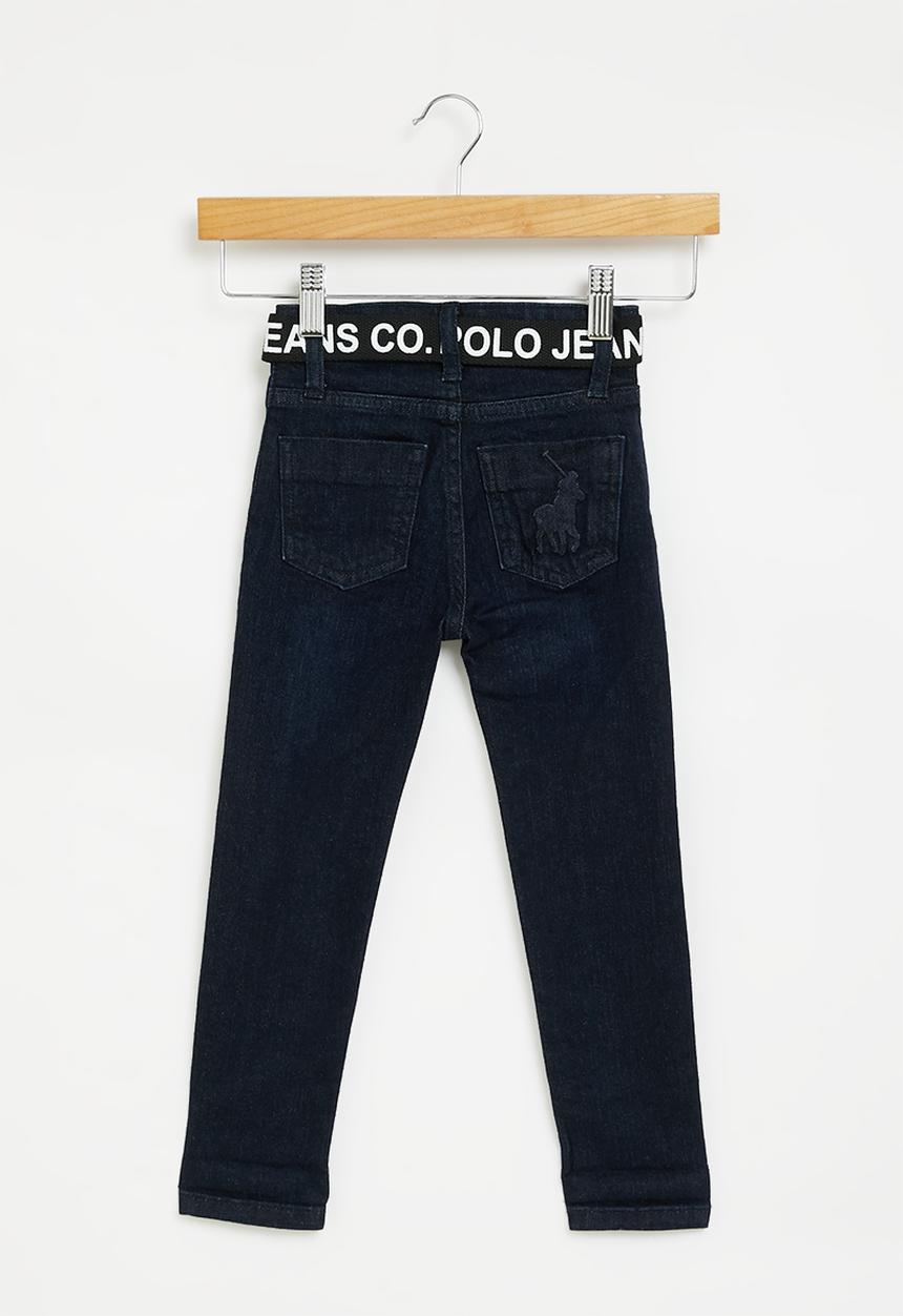 POLO - Boys pjc rowan slim fit jean - dark wash