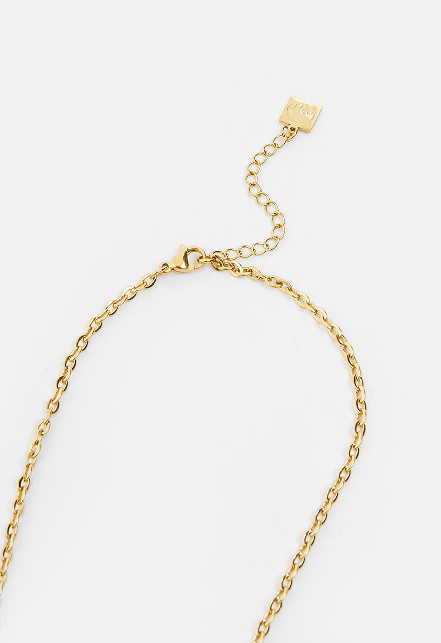 ERA by DJ Zinhle - Era logo necklace - gold