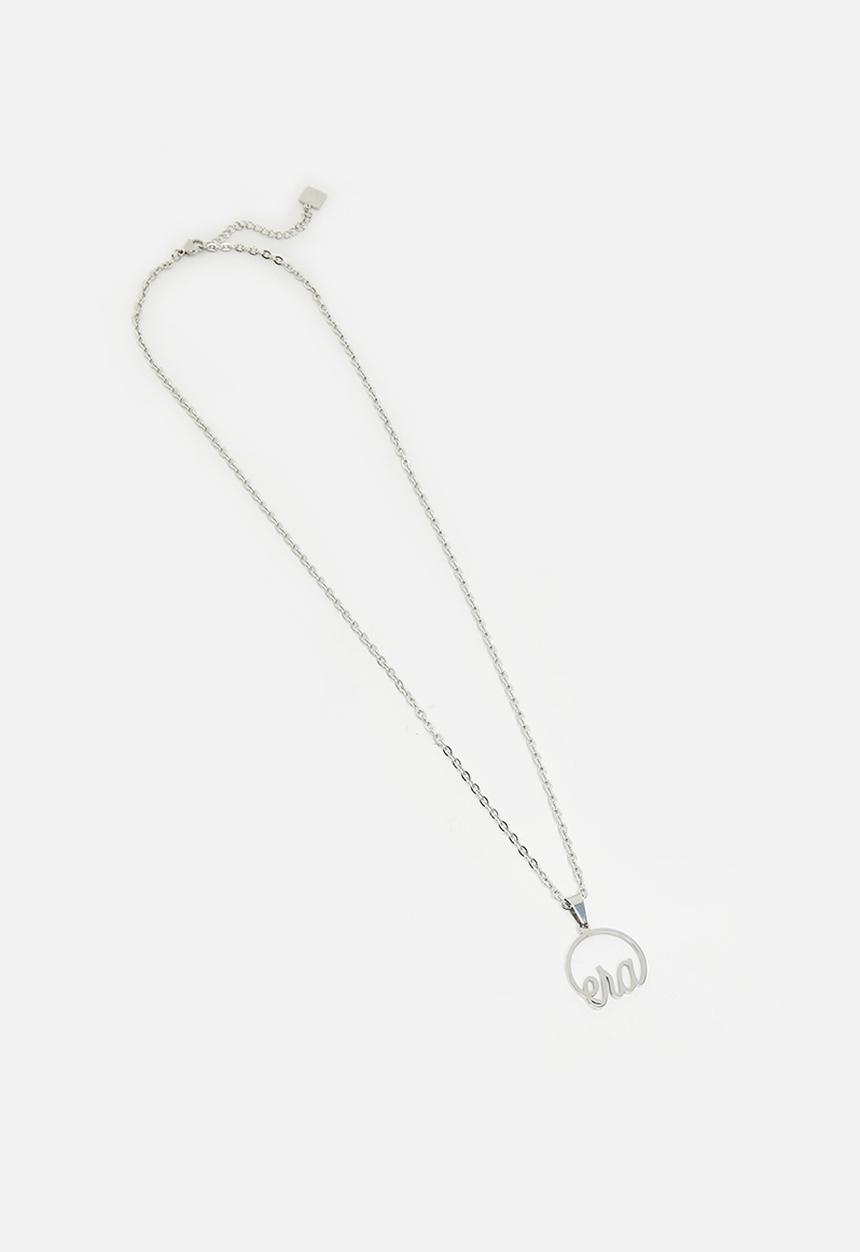 ERA by DJ Zinhle - Era logo necklace - silver