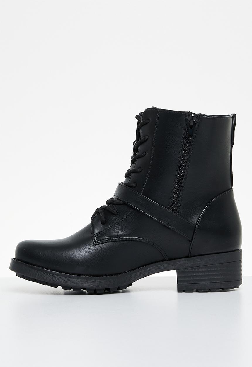 Madison® - Bex lace-up boot - black