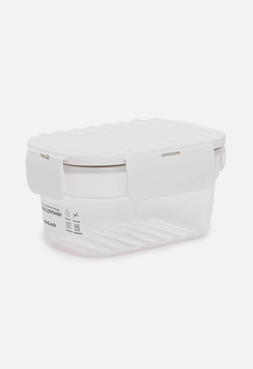 LocknLock - Wave container small set of 3 - white
