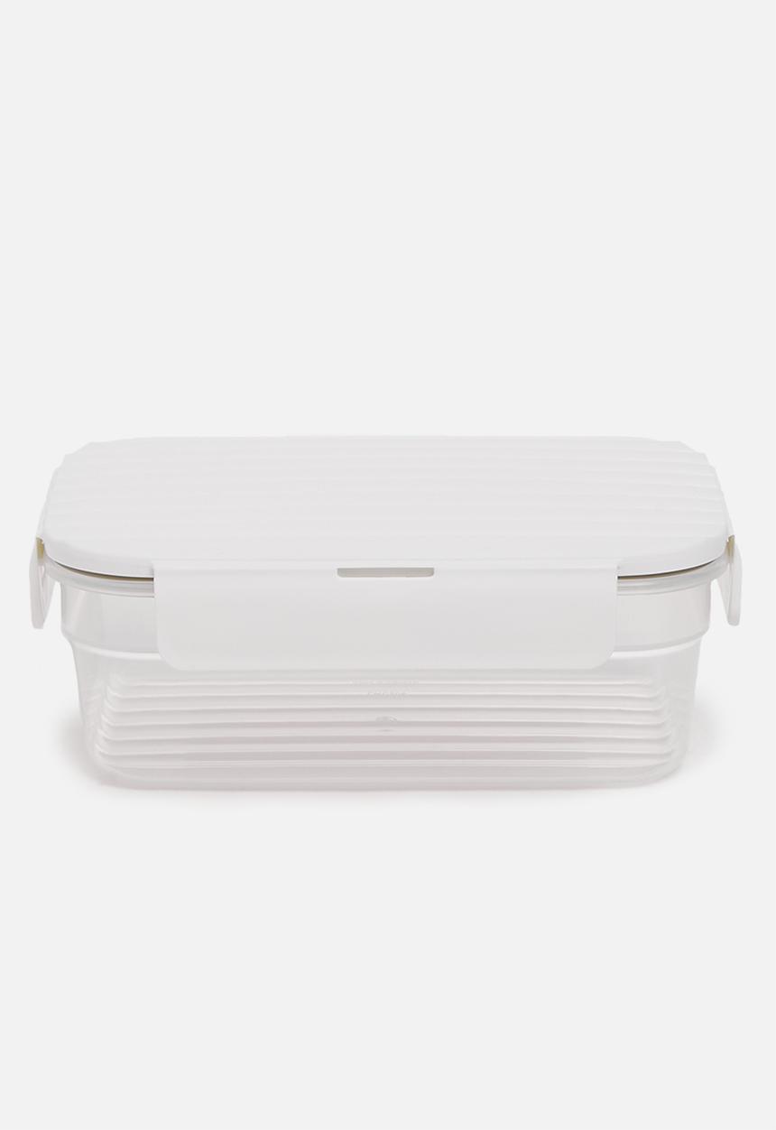 LocknLock - Wave container medium set of 4 - white