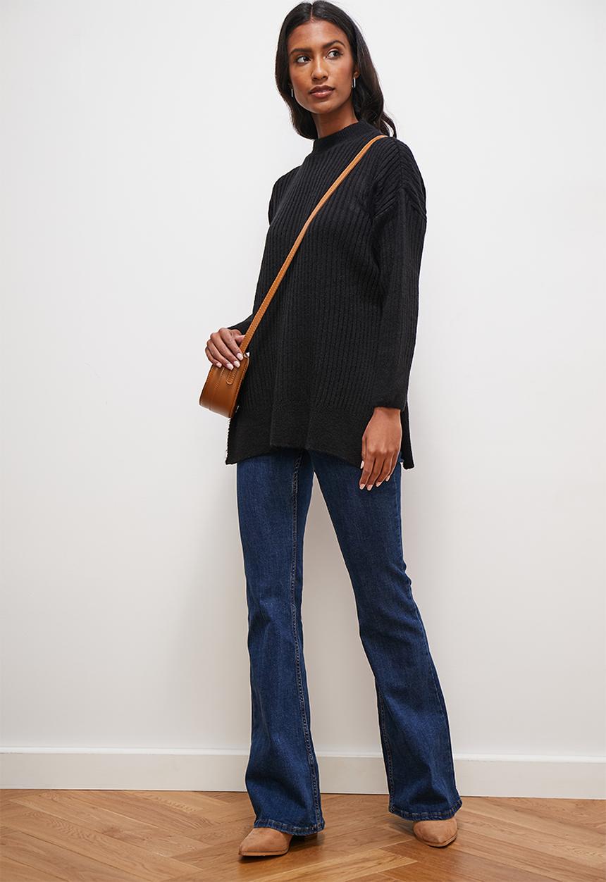 edit - Longer length pullover - black