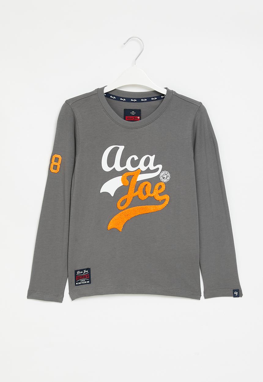 Aca Joe - Boys aca joe direct embroidery long sleeve - castle rock