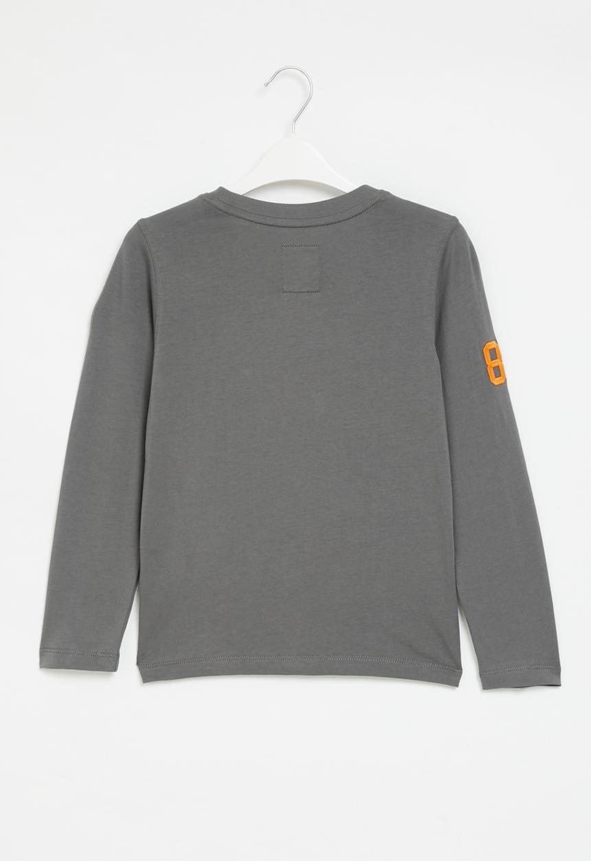 Aca Joe - Boys aca joe direct embroidery long sleeve - castle rock
