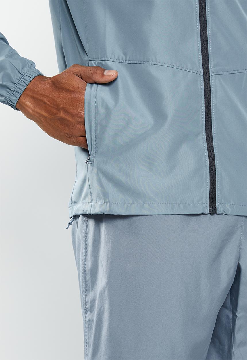 ASICS - Core jacket - steel blue
