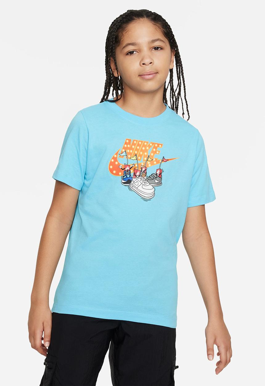 Nike - U nsw tee boxy su23 - baltic blue