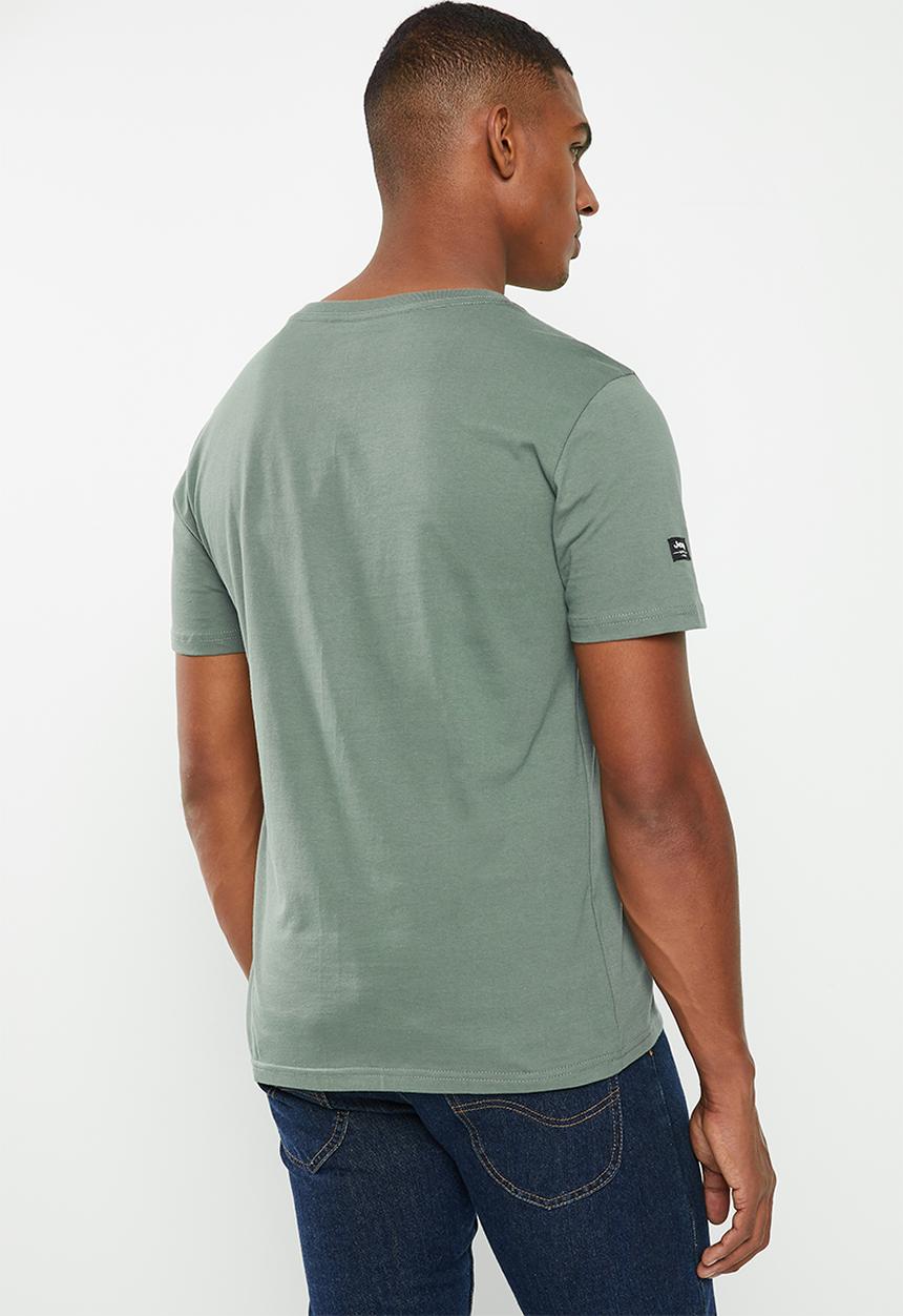 JEEP - Fashion graphics tee - olive