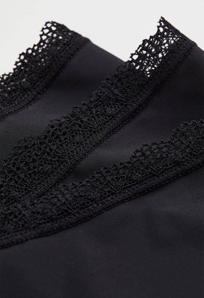 H&M - 3-pack jersey invisible brazilian briefs - black