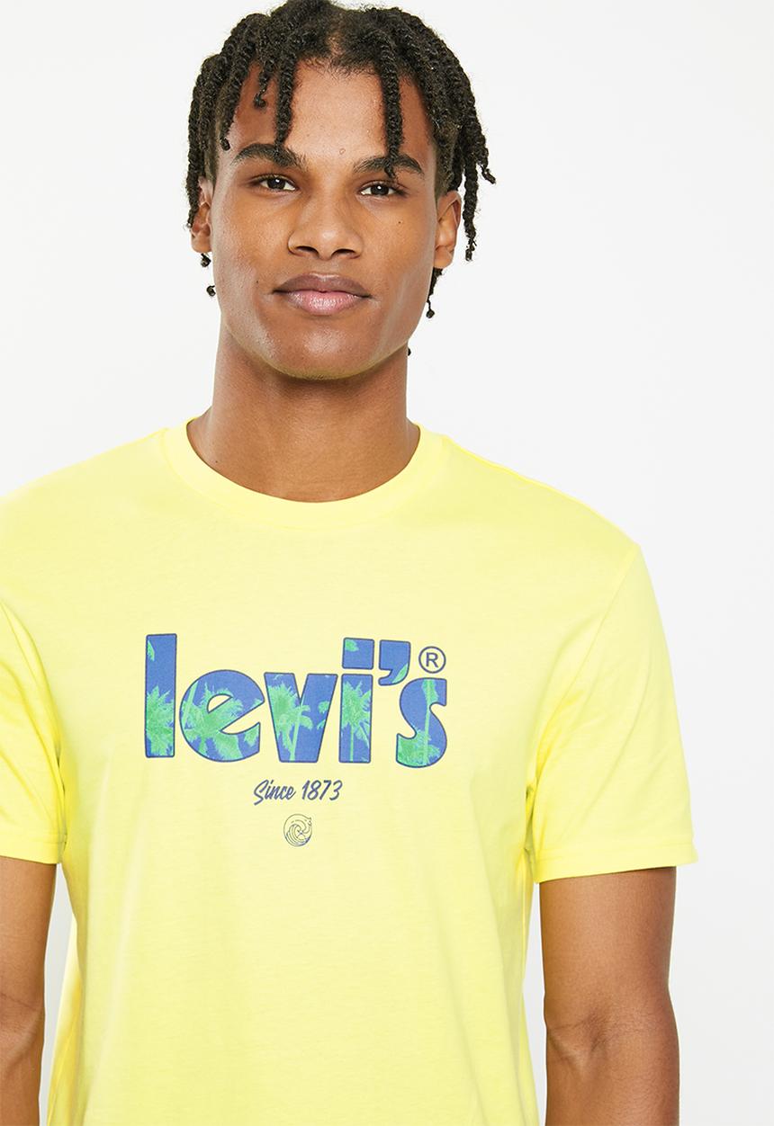 Levi’s® - tropical branded grp tee - lime light